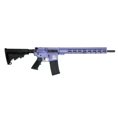 10 Ring AR-15 Rifle .223 Wylde 16" Barrel Wild Orchid