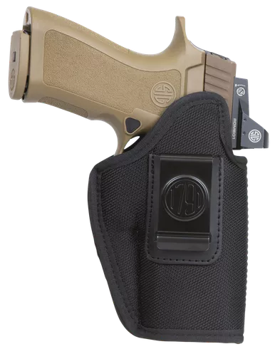 1791 Gunleather PNIWB5BLKL Premium Nylon IWB Holster Size 05 Black Left Hand