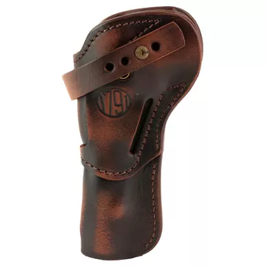 1791 Gunleather Single Action Revolver Holster 5.5 Inch Vintage Brown Ambidextrous