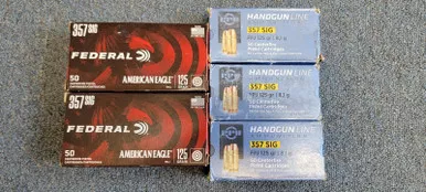 200+ Rounds .357 Sig Ammunition