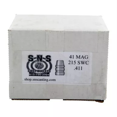 .41 CAL (.411'') 215GR SWC LEAD BULLETS 500/BOX