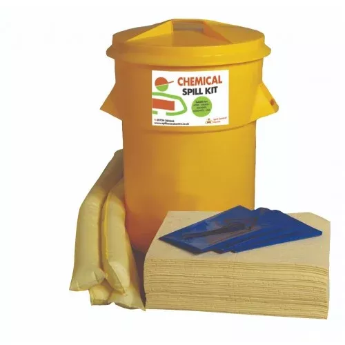 80 litre Chemical Spill Kit – Static Bin