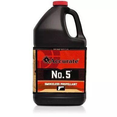 Accurate Powders No. 5 Spherical Pistol Powder 8 lbs