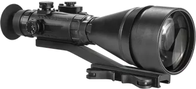 AGM Global Vision Wolverine Pro-6 6x100mm Night Vision Riflescope Matte Black Gen 3 Illuminated Red Chevron Reticle