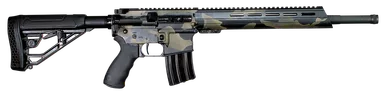 Alexander Arms Hunter Semi-Automatic Rifle 50 Beowulf 16" Barrel Forest Woodlands Camo