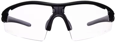 Allen Aspect Shooting Glasses Black Frame Clear Lens