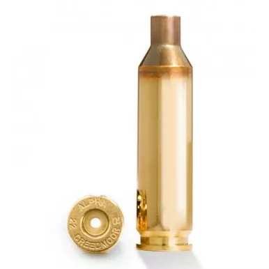 Alpha Munitions .22 Creedmoor Brass 100ct (Small Rifle Primer Pocket)