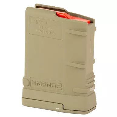 Amend2 Magazine SR-25 7.62x51 10-Round Polymer FDE