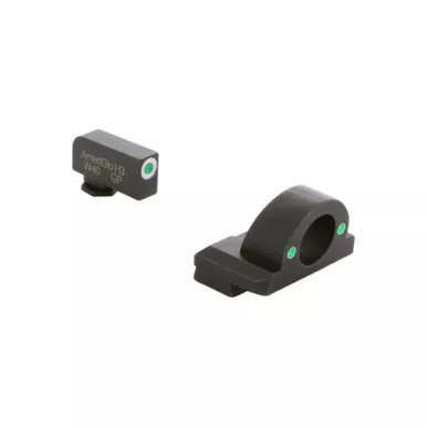Ameriglo Ghost Ring Handgun Sight for Glock 42/43/43X/48 Green Tritium