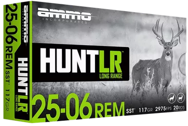 Ammo Inc Hunt LR SST .25-06 Rem Ammunition 117gr 20ct