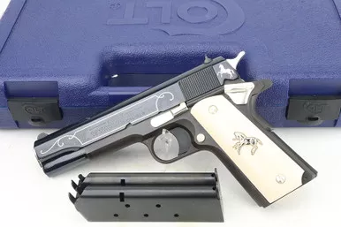 ANIB Colt Government Model - Lew Horton Silver Edition