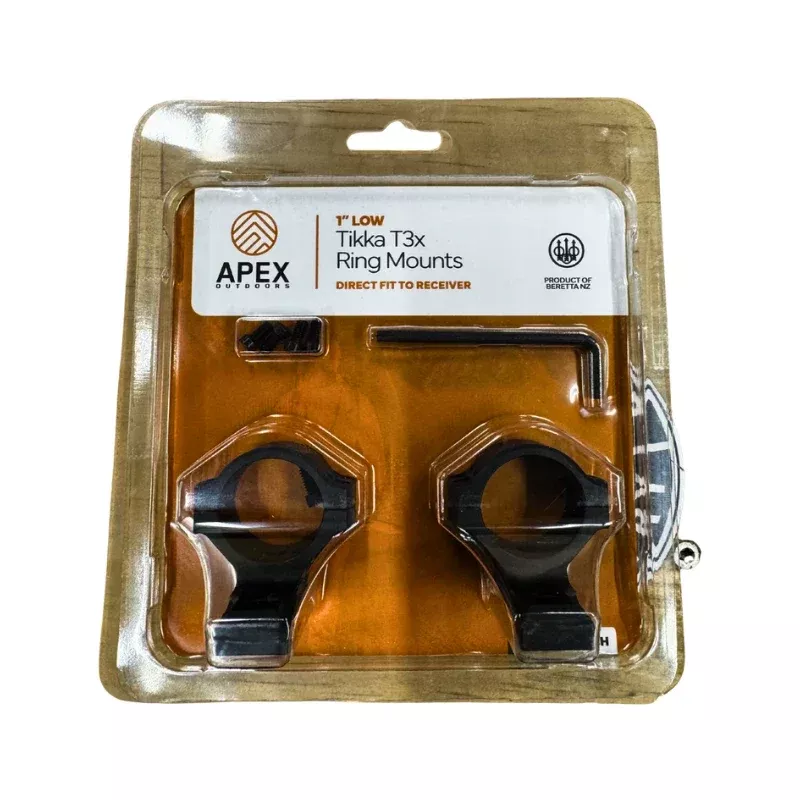 APEX OUTDOORS TIKKA T3X RING MOUNTS 1