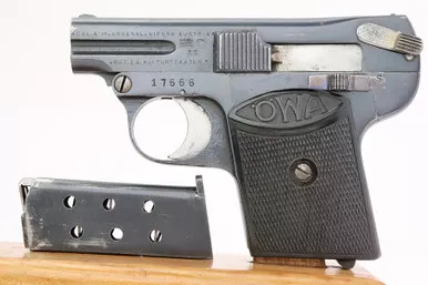 Austrian OWA Vest Pocket Pistol - .25 ACP