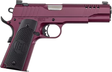 Auto-Ordnance 1911A1 .45 ACP Pistol 5" Barrel 7+1 Round Cherry Night Sights