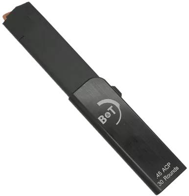 B&T Usa Magazine APC45-G/SPC45-G .45 ACP 30-Round Polymer Black