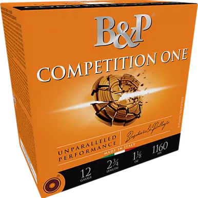 Baschieri & Pellagri Competition One 20 Gauge Ammo 2-3/4" #9 Lead Shot 7/8 oz Box of 25