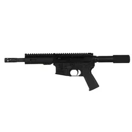 BC-15 | .300 Blackout Left Side Charging Pistol | 7.5″ Parkerized Heavy Barrel | 1:8 Twist | Forged Lower | Pistol Length Gas System | MLOK Split Rail