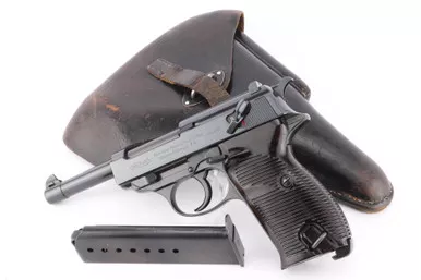 Beautiful, Rare Walther Mod HP Rig - Military Divert
