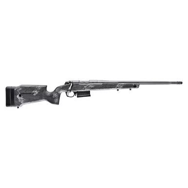 Bergara B14 CREST Bolt Action Rifle 300 Winchester Magnum 22" Tactical Grey Cerakote Monte Carlo Carbon Fiber Stock