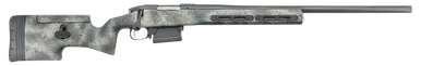 Bergara Premier Ridgeback Bolt Action Rifle 6.5 PRC 26" Barrel Graphite Black Receiver Woodland Camo Stock