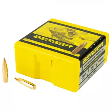 Berger 6.5mm 130 Grain AR Hybrid OTM Tactical Bullets 100/Box