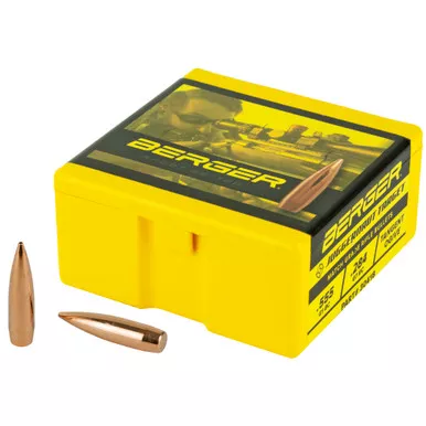 Berger Bullets 30 Caliber (.308 Diameter) 185 Grain Juggernaut Target Bullets Box of 100