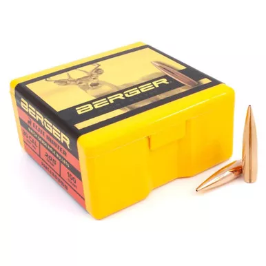 Berger Elite Hunter 30 Caliber (308 Diameter) Bullets 205 Grain 100 Count