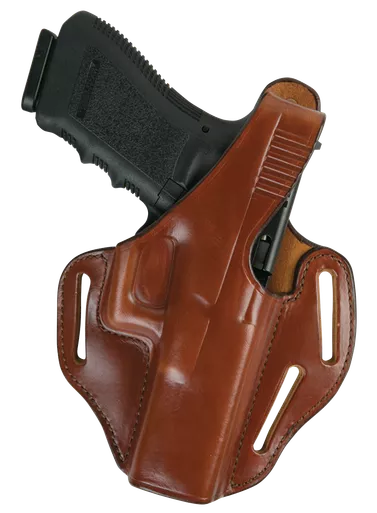Bianchi 24116 77 Piranha OWB Holster Right Hand S&W J Frame Leather Tan