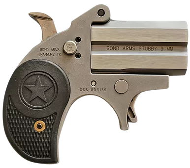 Bond Arms Stubby Stinger 9mm Luger Pistol 2.2" Barrel 2+1 Round Polymer Grip