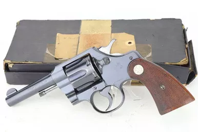 Boxed Clean Colt Official Police - 1943 mfg