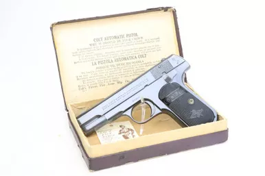 Boxed Colt Model 1908 Pocket Hammerless - 1925 Mfg