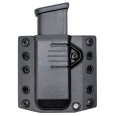 Bravo Concealment Single Magazine Pouch Black Glock 43/S&W Shield
