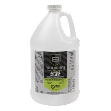 Breakthrough Clean Technologies Mil-Grade Solvent 1 Gallon Jug, Clear