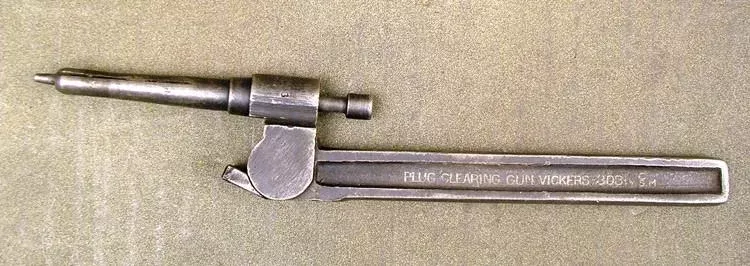 British Vickers MMG Clearing Plug: Forged Handle