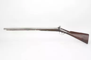 British W Jacot SxS Percussion Shotgun - 1845 mfg