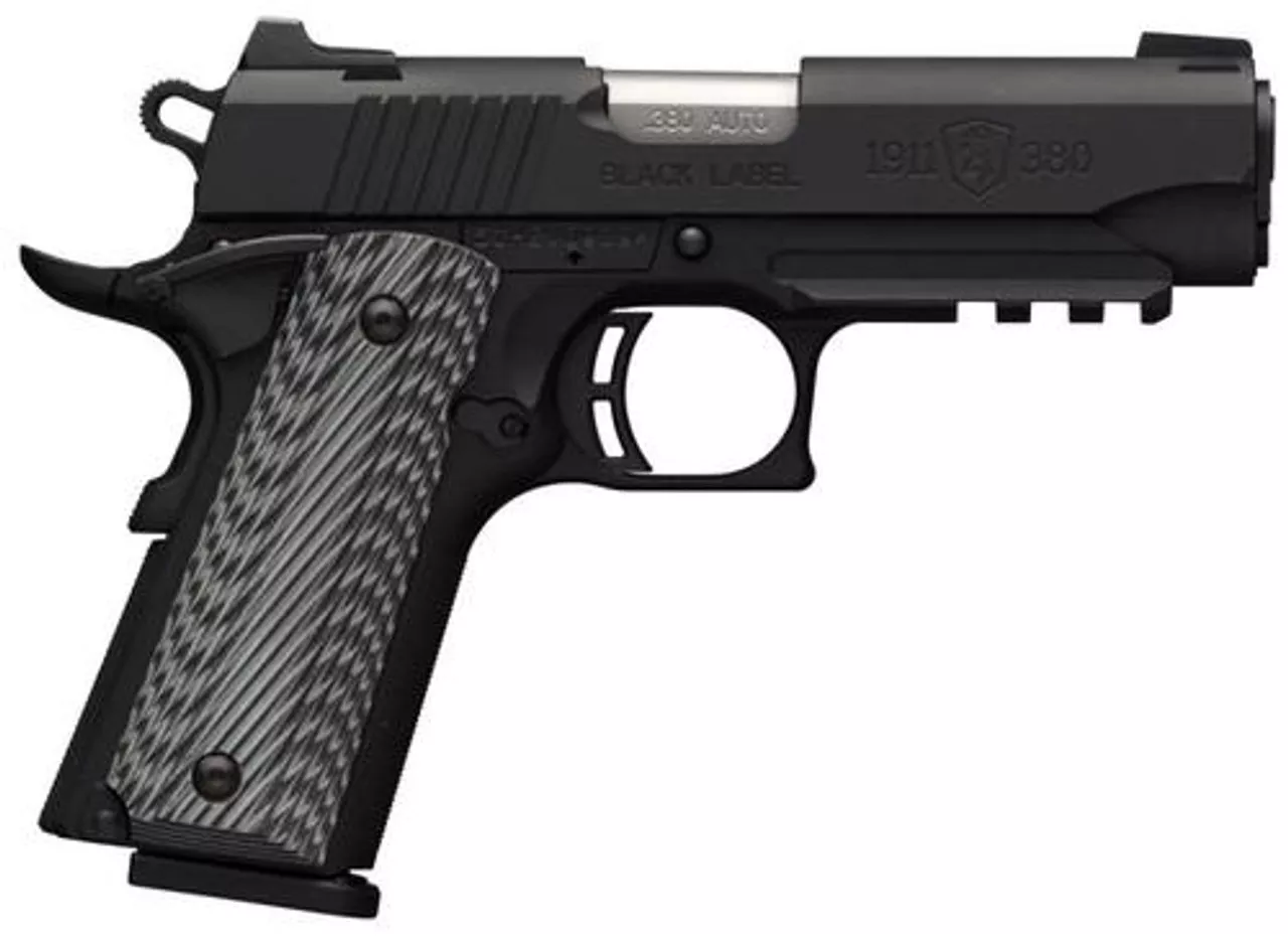 Browning 1911-380 380acp Cmp G10 Rail