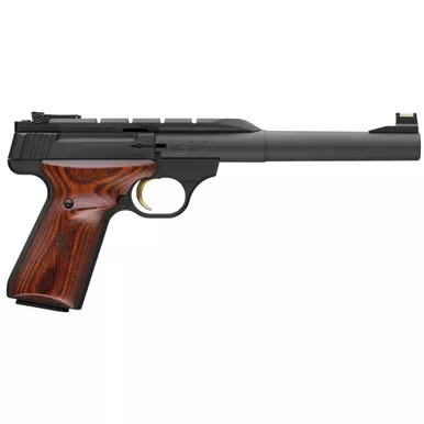 Browning Buck Mark Hunter 22LR Pistol 7.25" Barrel 10+1 Round Black Slide Cocobolo Grip Black Frame