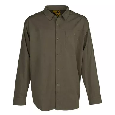 Browning Lightweight Button Down Shirt Green S