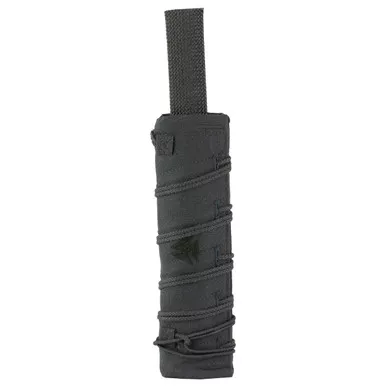 Burn Proof Gear Suppressor CVR HVY 9.5 x 1.5 Inch Black