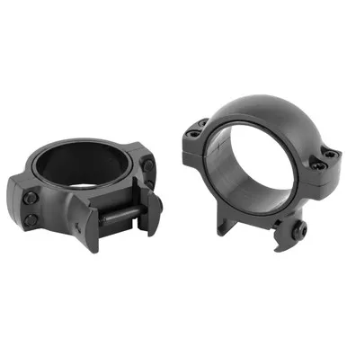 Burris Steel Signature Zee Ring Pairs 30mm Medium Matte (Pos-Align Inserts Included)