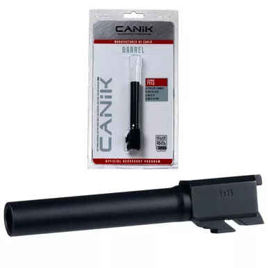 Canik Steel Drop-In Barrel for Select 9mm Canik Pistols Compact Black