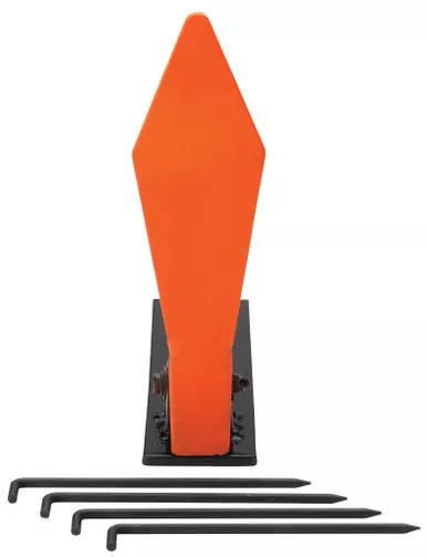 Champion Diamond Pop-Up Reactive Target 22 Caliber Rimfire Steel