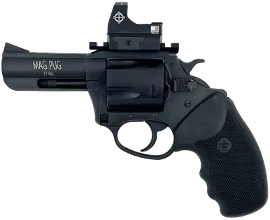 Charter Arms Mag Pug .357 Mag Revolver 3" Barrel 5-Round Black with Red Dot Sight