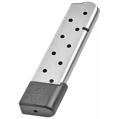 Chip McCormick Power Mag+ 1911 Magazine .45 ACP 10-Round Stainless Steel