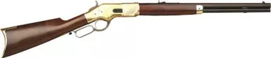 Cimarron 1866 Yellow Boy Lever Action Rifle .45 Colt 20" Octagon Barrel Brass Frame Walnut Stock