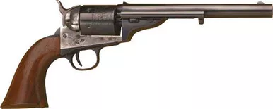Cimarron 1872 Open Top Army Revolver 7.5" Blued Barrel 6 Round Walnut Grip (.45 Colt, 1860 Army-Sized Grips)