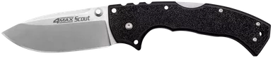 Cold Steel 4-Max Scout Pocket Knife Drop Point Black