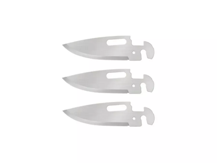 Cold Steel Click N Cut Folder 3 Blade Pack Plain Drop Point