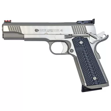 Colt Custom Competition .45 ACP Pistol 5" Barrel 8+1 Round Stainless