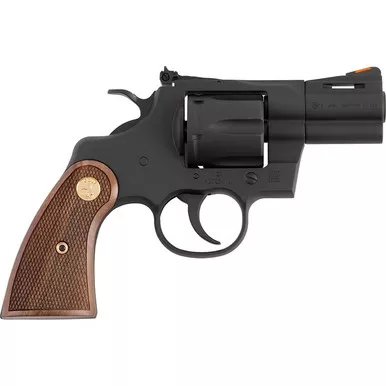 Colt Python 38 Special 2.50" 6+1 Wood Carbon Steel